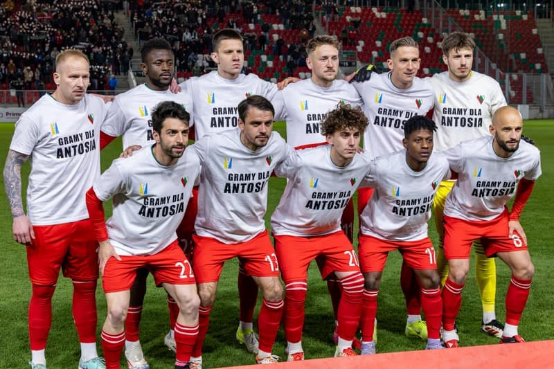 Football. Betclic 2 Liga. Zaglebie Sosnowiec - Olimpia Elblag. 05.04.2025