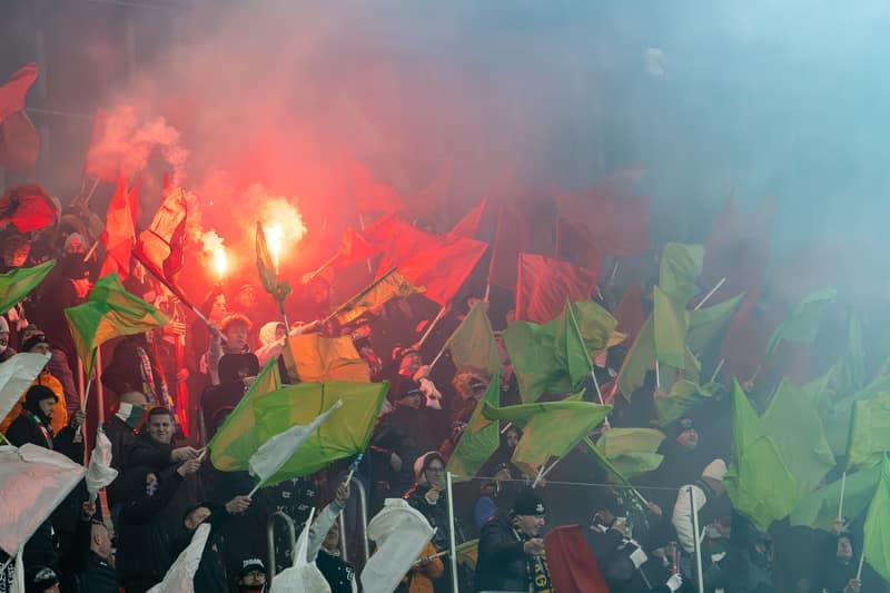 Football. Betclic 2 Liga. Zaglebie Sosnowiec - Olimpia Elblag. 05.04.2025