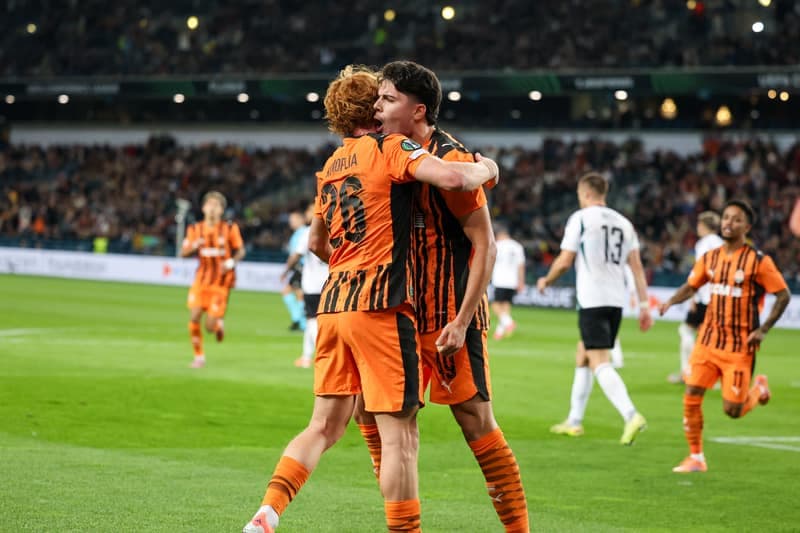 Football. UEFA Conference League. Shakhtar Donetsk - Legia Warsaw. 23.10.2025