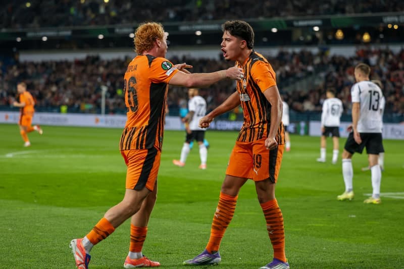 Football. UEFA Conference League. Shakhtar Donetsk - Legia Warsaw. 23.10.2025