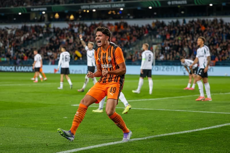 Football. UEFA Conference League. Shakhtar Donetsk - Legia Warsaw. 23.10.2025