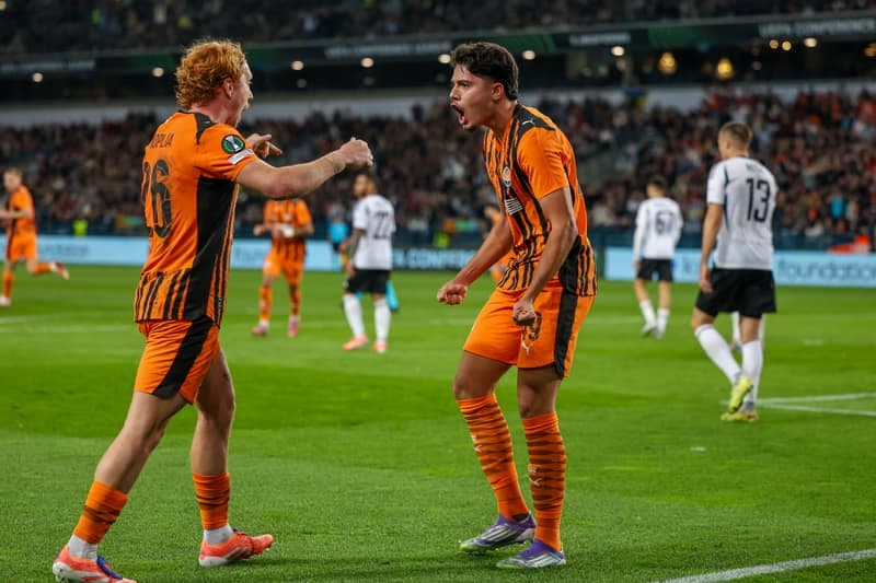 Football. UEFA Conference League. Shakhtar Donetsk - Legia Warsaw. 23.10.2025