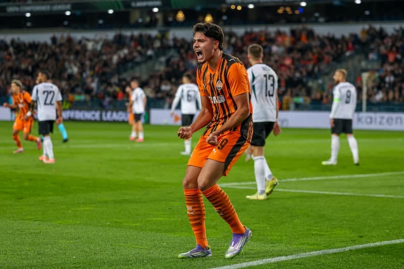 Football. UEFA Conference League. Shakhtar Donetsk - Legia Warsaw. 23.10.2025