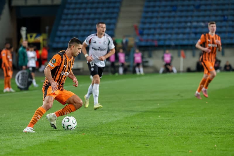 Football. UEFA Conference League. Shakhtar Donetsk - Legia Warsaw. 23.10.2025