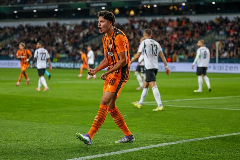 Football. UEFA Conference League. Shakhtar Donetsk - Legia Warsaw. 23.10.2025