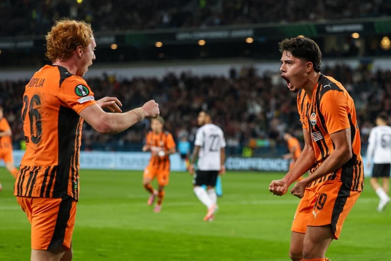 Football. UEFA Conference League. Shakhtar Donetsk - Legia Warsaw. 23.10.2025