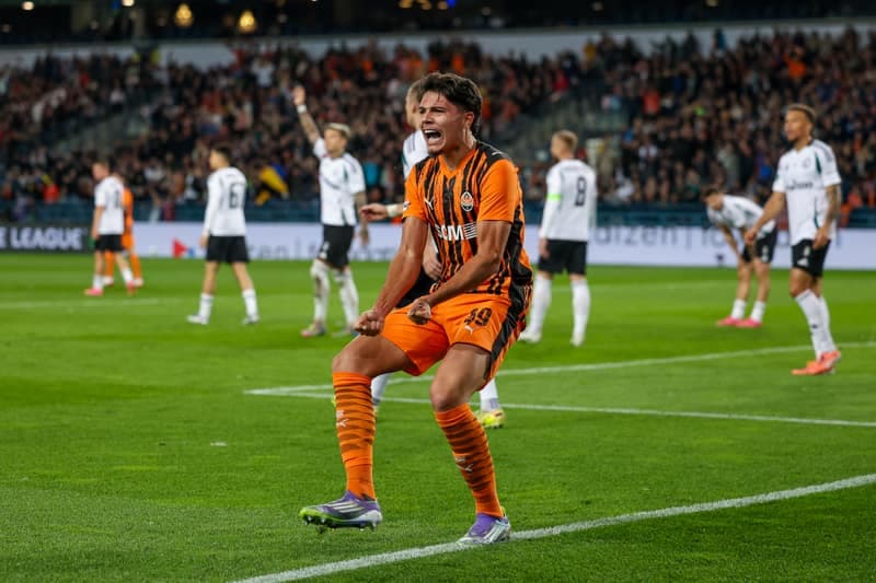 Football. UEFA Conference League. Shakhtar Donetsk - Legia Warsaw. 23.10.2025