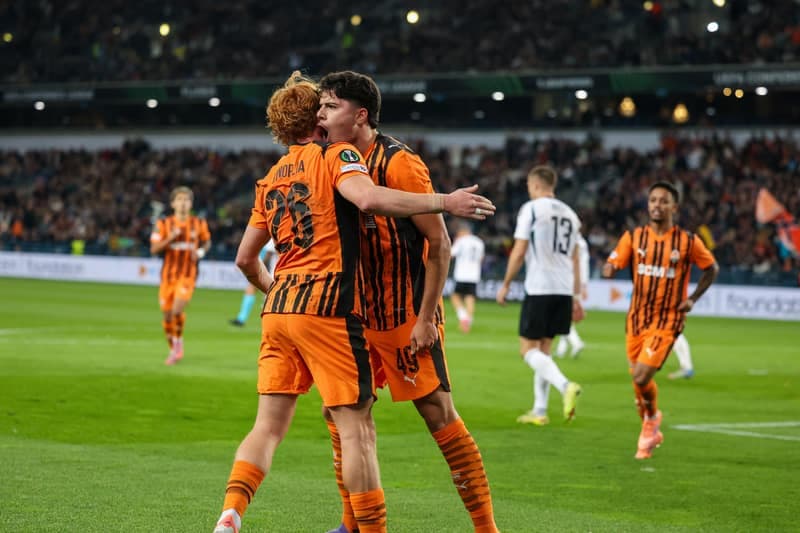 Football. UEFA Conference League. Shakhtar Donetsk - Legia Warsaw. 23.10.2025