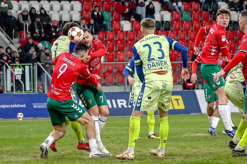 Football. Betclic 2 Liga. Zaglebie Sosnowiec - Sandecja Nowy Sacz. 24.02.2026