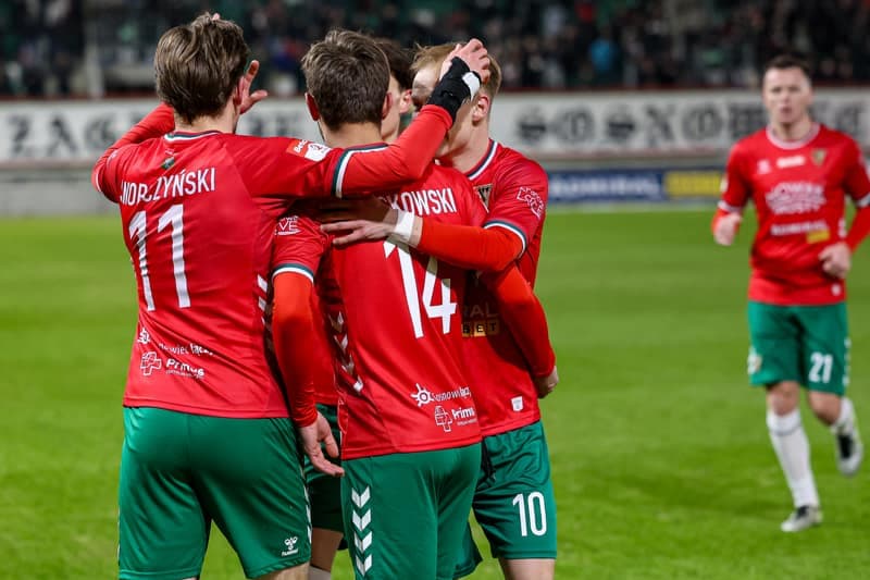 Football. Betclic 2 Liga. Zaglebie Sosnowiec - Sandecja Nowy Sacz. 24.02.2026