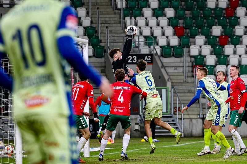 Football. Betclic 2 Liga. Zaglebie Sosnowiec - Sandecja Nowy Sacz. 24.02.2026