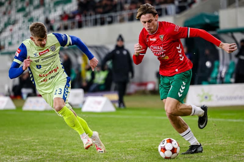 Football. Betclic 2 Liga. Zaglebie Sosnowiec - Sandecja Nowy Sacz. 24.02.2026