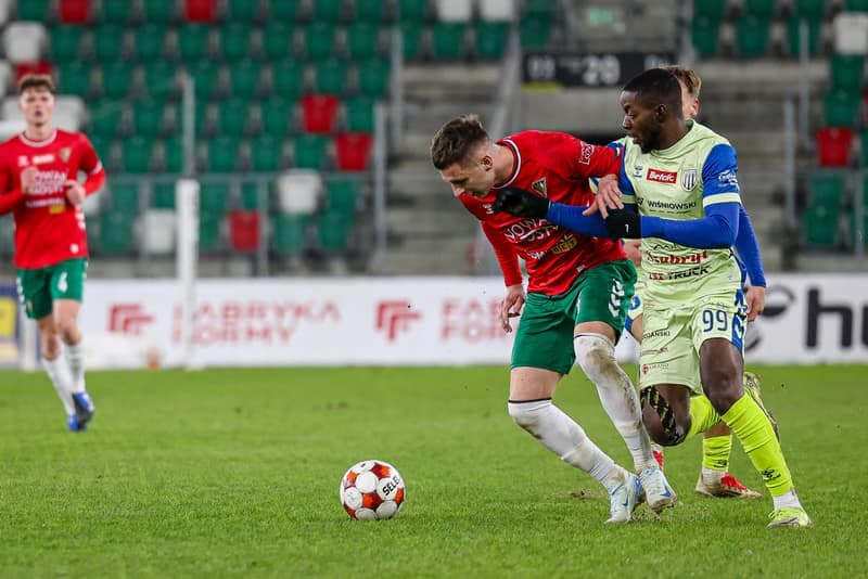 Football. Betclic 2 Liga. Zaglebie Sosnowiec - Sandecja Nowy Sacz. 24.02.2026
