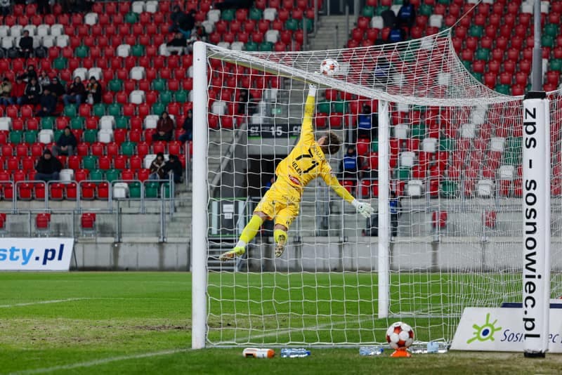 Football. Betclic 2 Liga. Zaglebie Sosnowiec - Sandecja Nowy Sacz. 24.02.2026