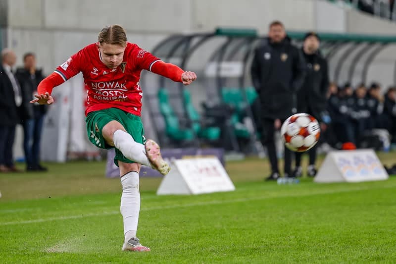 Football. Betclic 2 Liga. Zaglebie Sosnowiec - Sandecja Nowy Sacz. 24.02.2026