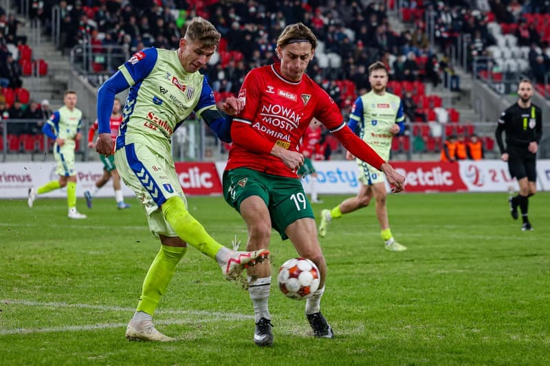 Football. Betclic 2 Liga. Zaglebie Sosnowiec - Sandecja Nowy Sacz. 24.02.2026