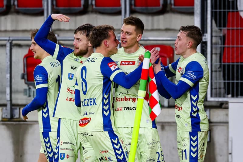 Football. Betclic 2 Liga. Zaglebie Sosnowiec - Sandecja Nowy Sacz. 24.02.2026