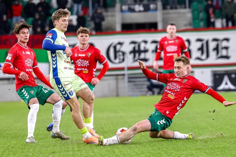 Football. Betclic 2 Liga. Zaglebie Sosnowiec - Sandecja Nowy Sacz. 24.02.2026