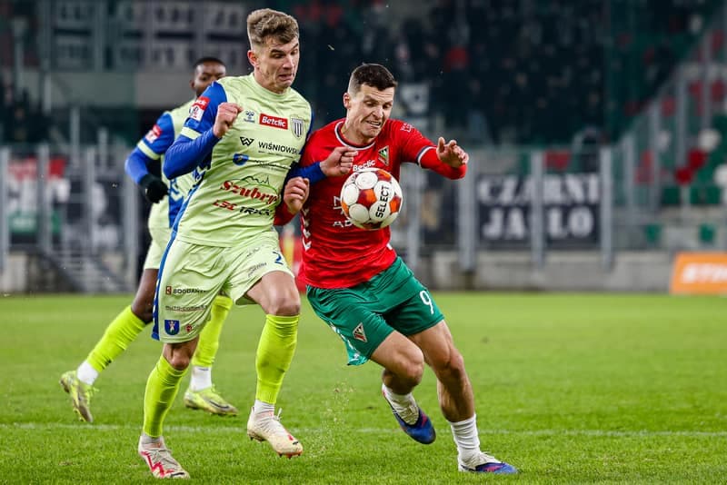 Football. Betclic 2 Liga. Zaglebie Sosnowiec - Sandecja Nowy Sacz. 24.02.2026