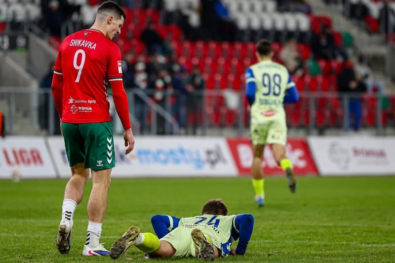 Football. Betclic 2 Liga. Zaglebie Sosnowiec - Sandecja Nowy Sacz. 24.02.2026