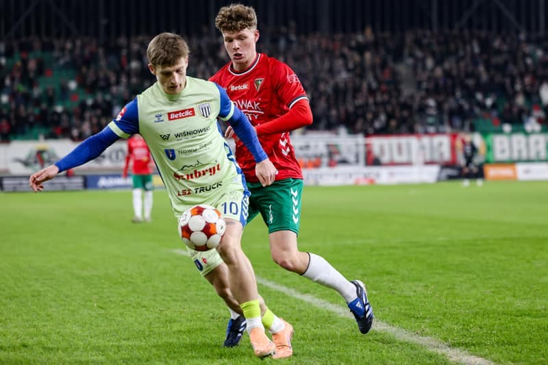 Football. Betclic 2 Liga. Zaglebie Sosnowiec - Sandecja Nowy Sacz. 24.02.2026
