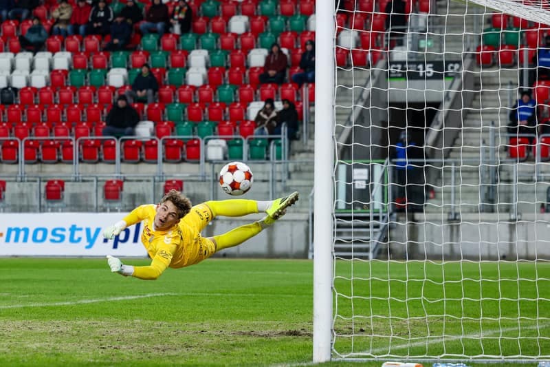 Football. Betclic 2 Liga. Zaglebie Sosnowiec - Sandecja Nowy Sacz. 24.02.2026