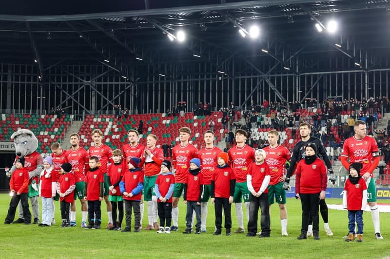 Football. Betclic 2 Liga. Zaglebie Sosnowiec - Sandecja Nowy Sacz. 24.02.2026