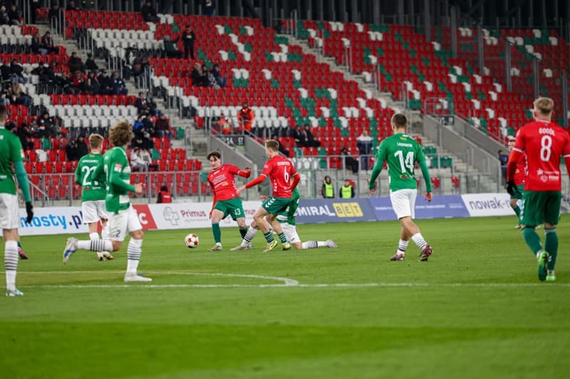 Football. Betclic 2 Liga. Zaglebie Sosnowiec - Sokol Kleczew. 21.11.2025