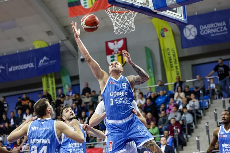 Basketball. ORLEN Basket Liga. MKS Dabrowa Gornicza - Gornik Walbrzych. 22.11.2025
