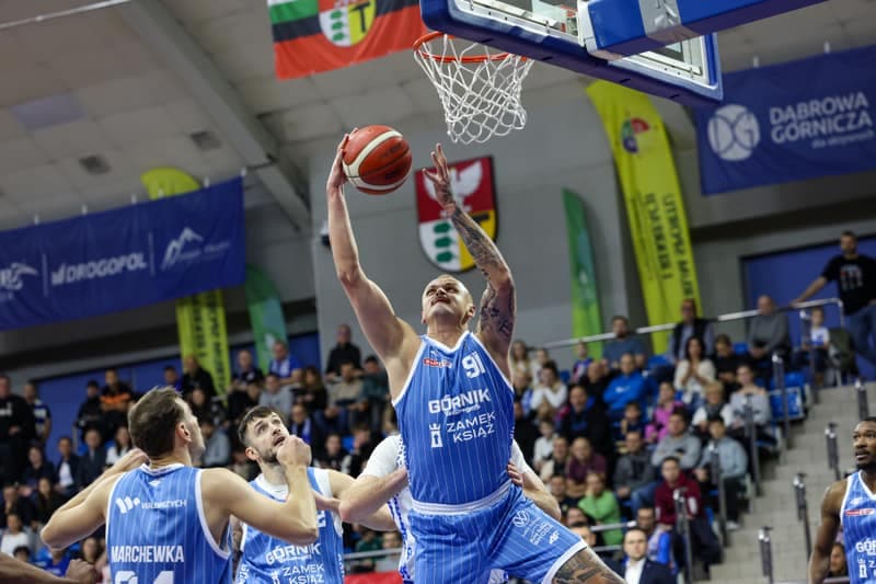 Basketball. ORLEN Basket Liga. MKS Dabrowa Gornicza - Gornik Walbrzych. 22.11.2025