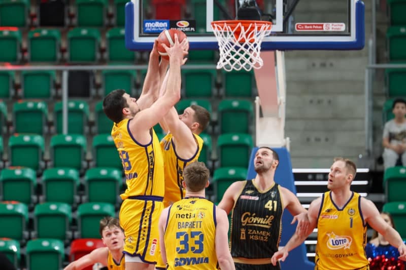 Basketball. Pekao S.A. Puchar Polski. AMW Arka Gdynia - Gornik Zamek Ksiaz Walbrzych. 19.02.2026