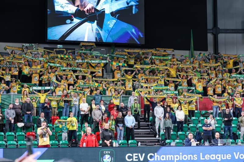 Volleyball. CEV Champions League. Aluron CMC Warta Zawiercie - SVG Luneburg. 18.02.2026