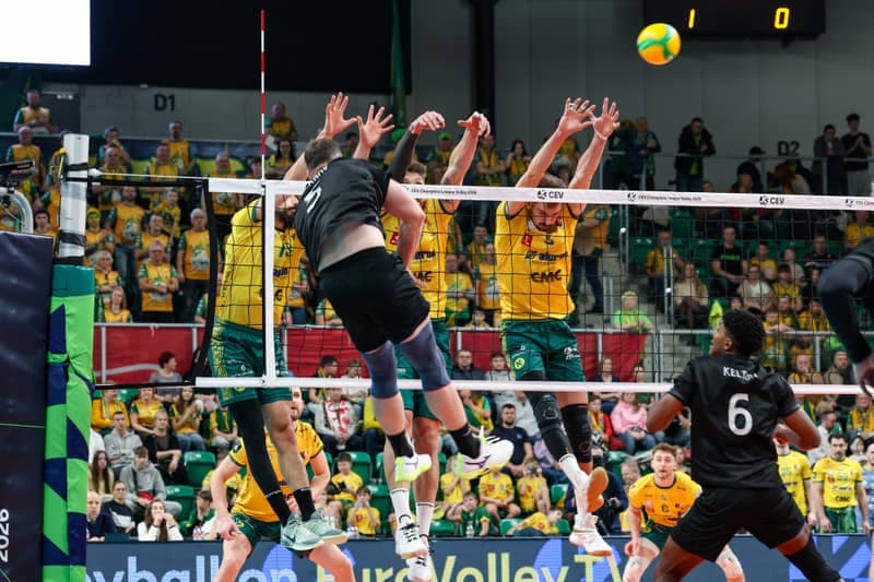 Volleyball. CEV Champions League. Aluron CMC Warta Zawiercie - Sporting CP. 28.01.2026