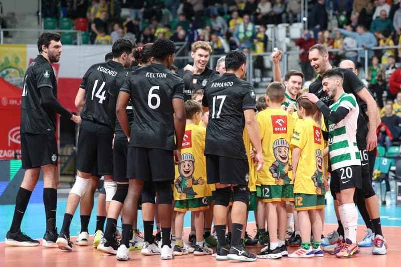 Volleyball. CEV Champions League. Aluron CMC Warta Zawiercie - Sporting CP. 28.01.2026