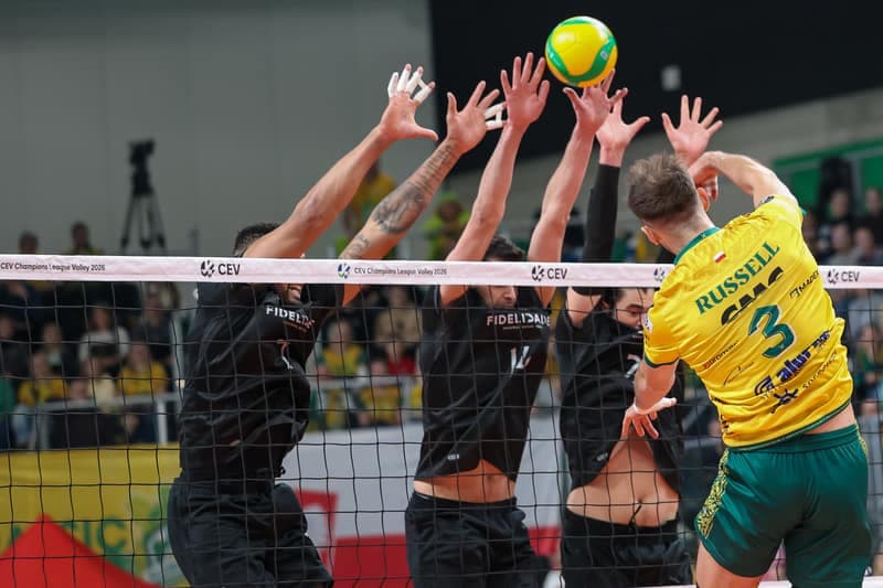Volleyball. CEV Champions League. Aluron CMC Warta Zawiercie - Sporting CP. 28.01.2026