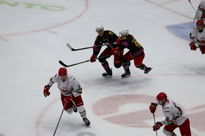 Ice Hockey. Tauron Hokej Liga. Zaglebie Sosnowiec - Polonia Bytom. 24.10.2025