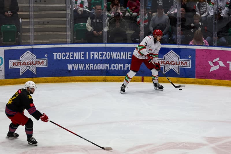 Ice Hockey. Tauron Hokej Liga. Zaglebie Sosnowiec - Polonia Bytom. 24.10.2025