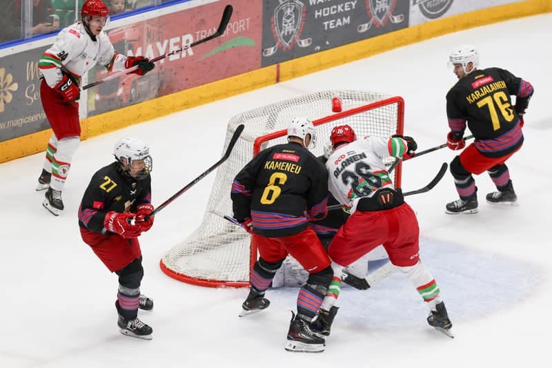 Ice Hockey. Tauron Hokej Liga. Zaglebie Sosnowiec - Polonia Bytom. 24.10.2025