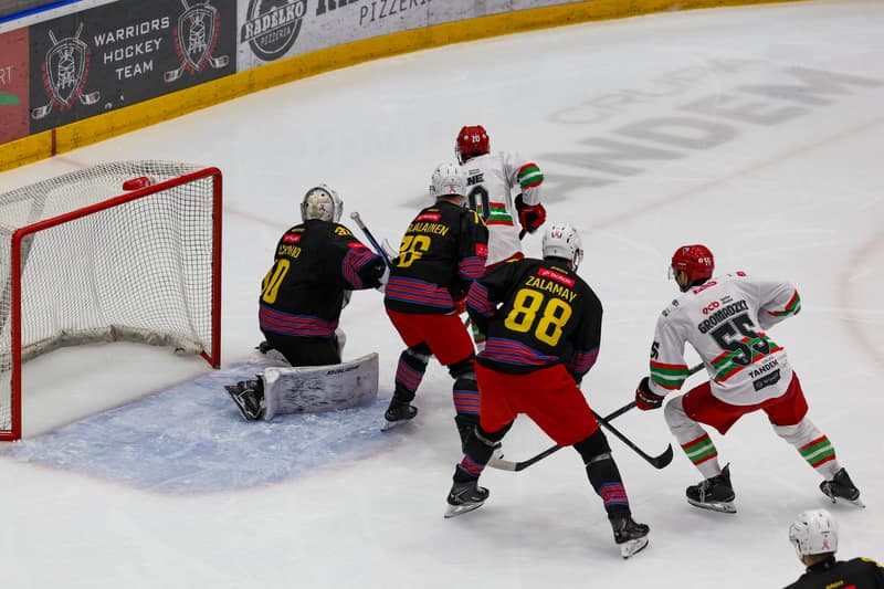 Ice Hockey. Tauron Hokej Liga. Zaglebie Sosnowiec - Polonia Bytom. 24.10.2025