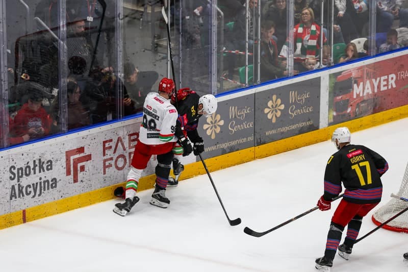 Ice Hockey. Tauron Hokej Liga. Zaglebie Sosnowiec - Polonia Bytom. 24.10.2025