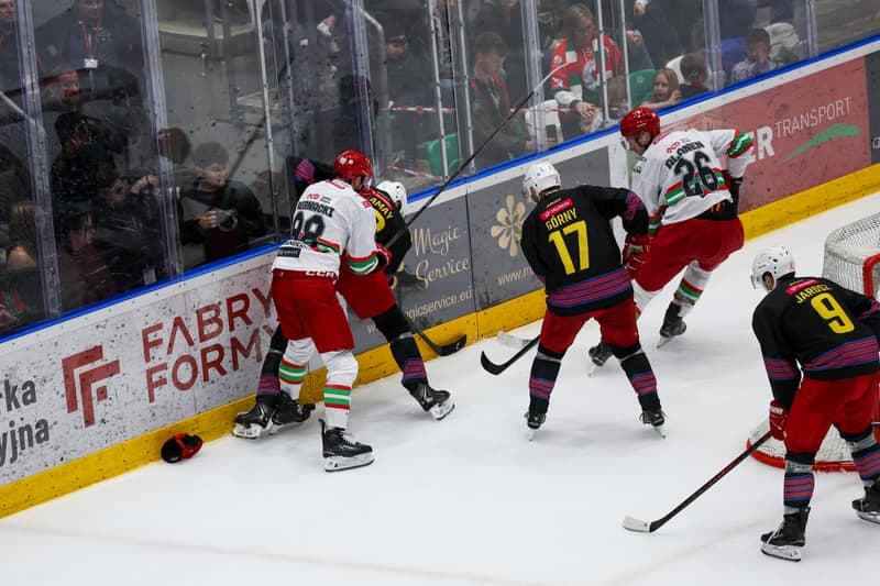Ice Hockey. Tauron Hokej Liga. Zaglebie Sosnowiec - Polonia Bytom. 24.10.2025