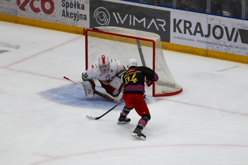Ice Hockey. Tauron Hokej Liga. Zaglebie Sosnowiec - Polonia Bytom. 24.10.2025