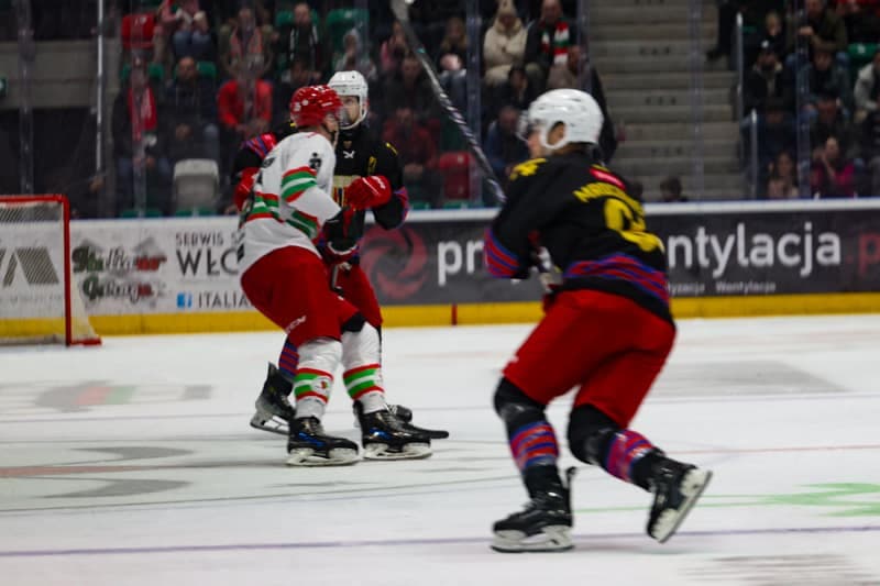 Ice Hockey. Tauron Hokej Liga. Zaglebie Sosnowiec - Polonia Bytom. 24.10.2025