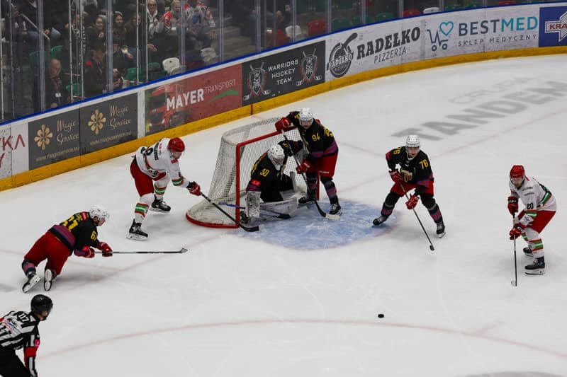Ice Hockey. Tauron Hokej Liga. Zaglebie Sosnowiec - Polonia Bytom. 24.10.2025