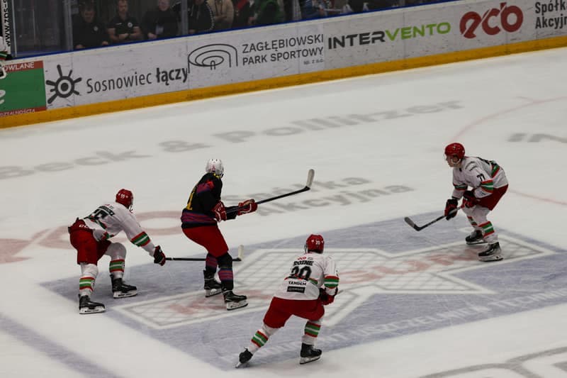 Ice Hockey. Tauron Hokej Liga. Zaglebie Sosnowiec - Polonia Bytom. 24.10.2025