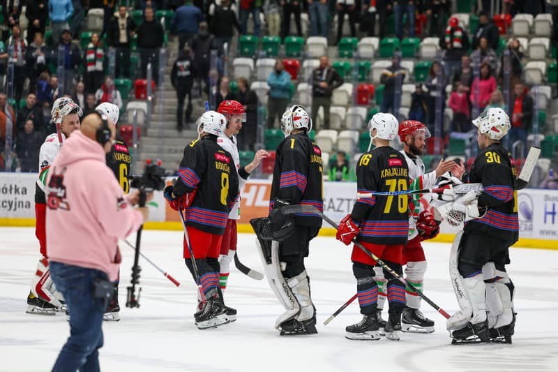 Ice Hockey. Tauron Hokej Liga. Zaglebie Sosnowiec - Polonia Bytom. 24.10.2025