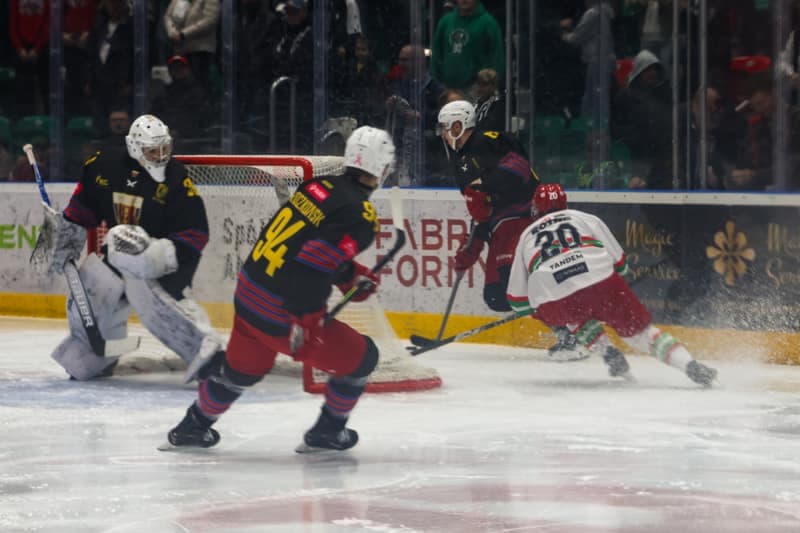 Ice Hockey. Tauron Hokej Liga. Zaglebie Sosnowiec - Polonia Bytom. 24.10.2025