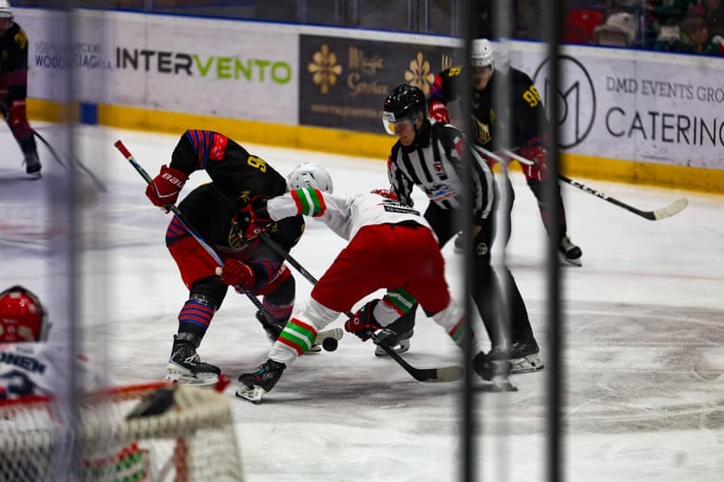 Ice Hockey. Tauron Hokej Liga. Zaglebie Sosnowiec - Polonia Bytom. 24.10.2025