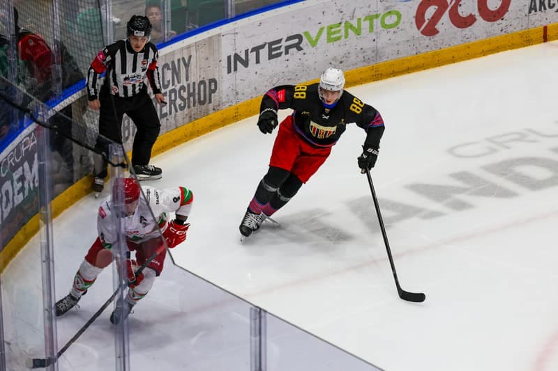 Ice Hockey. Tauron Hokej Liga. Zaglebie Sosnowiec - Polonia Bytom. 24.10.2025