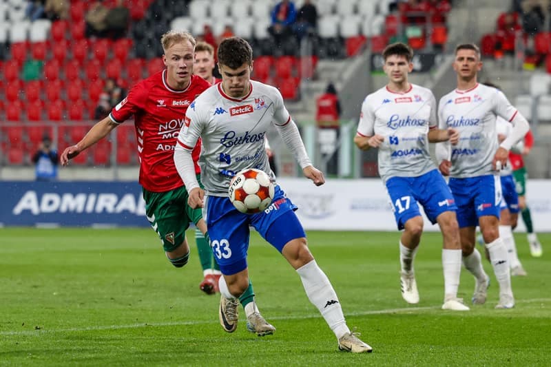Football. Betclic 2 Liga. Zaglebie Sosnowiec - Podbeskidzie Bielsko Biala. 22.10.2025